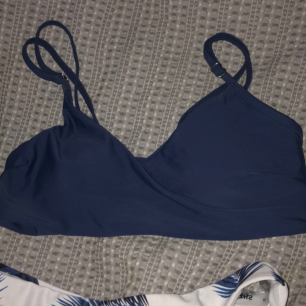 Blue bikini